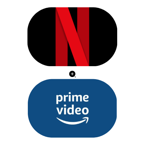 netflix + amazon prime