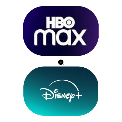 Hbo max + Disney +